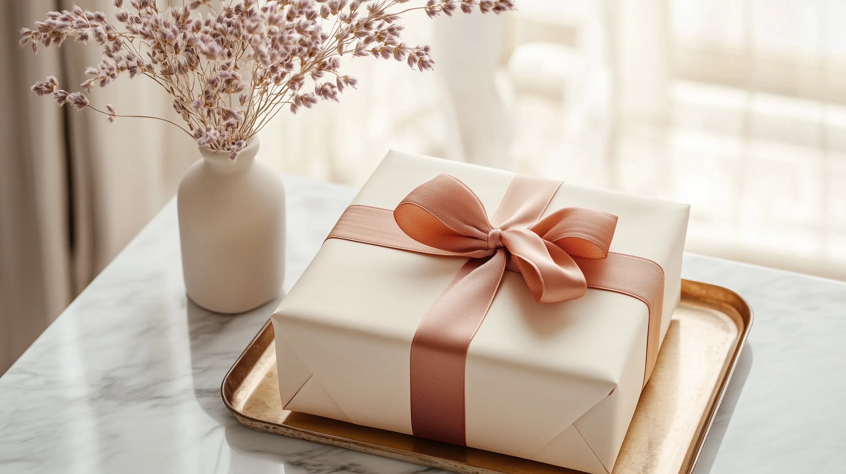 Gift giving moment